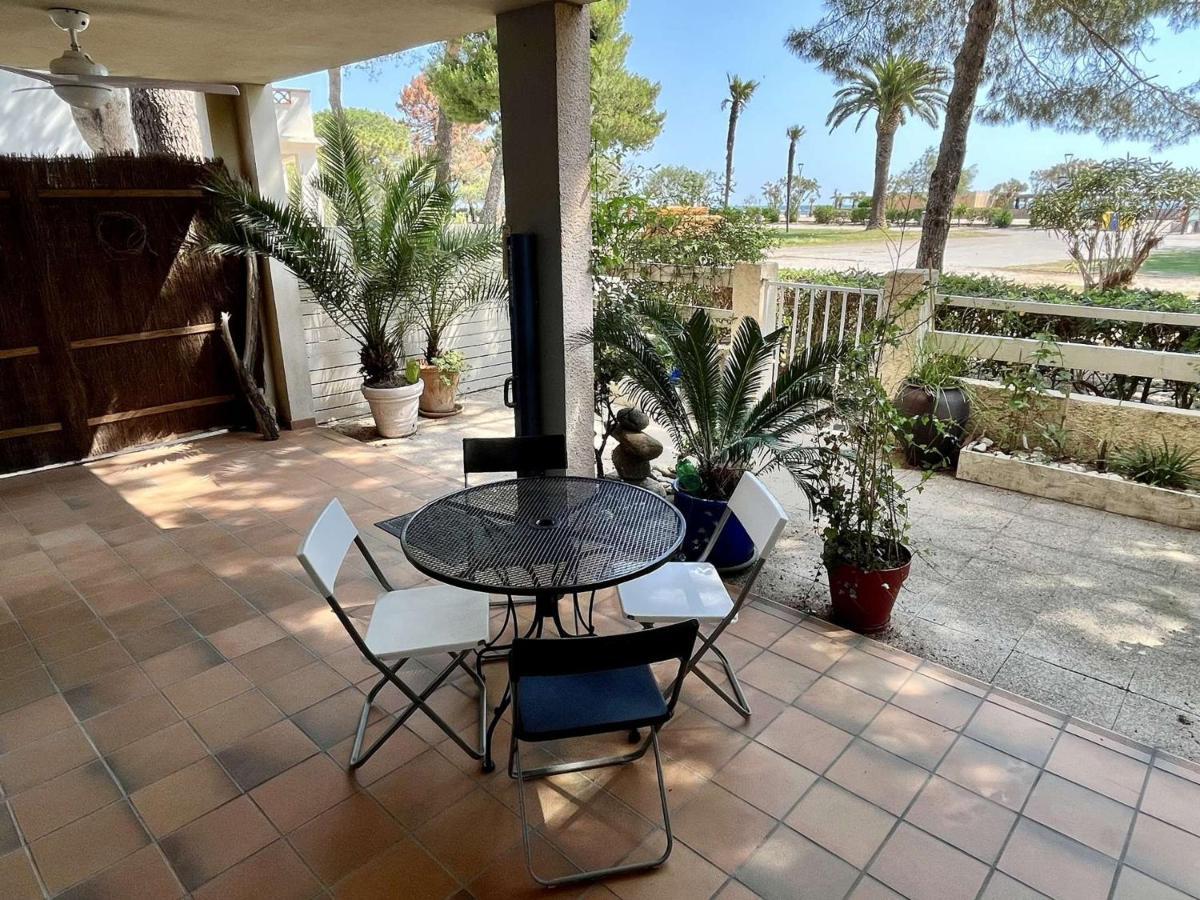 Studio Cabine Avec Terrasse 4 Pers, Acces Direct Plage, Tv, Animaux Admis - Argeles-Sur-Mer - Fr-1-225-798 Exterior foto